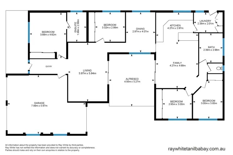 Floorplan of Homely house listing, 6 Torpey Avenue, Lemon Tree Passage NSW 2319