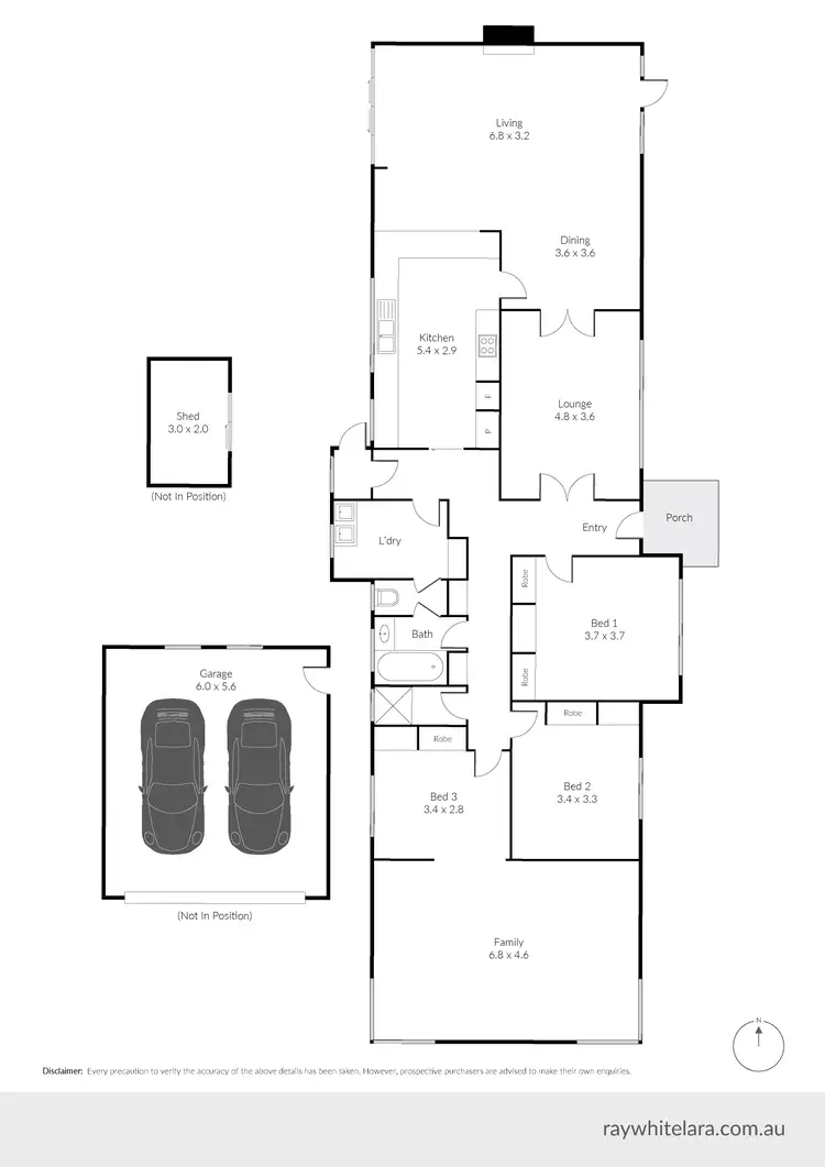 Floorplan of Homely house listing, 173-175 Bacchus Marsh Road, Corio VIC 3214