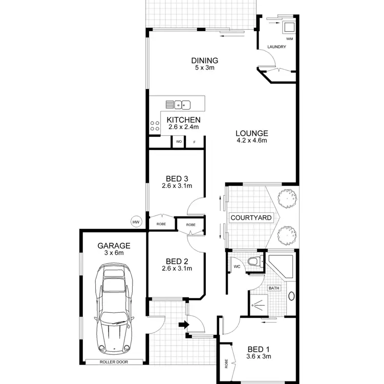 Floorplan of Homely house listing, 32 Sorbonne Close, Sippy Downs QLD 4556