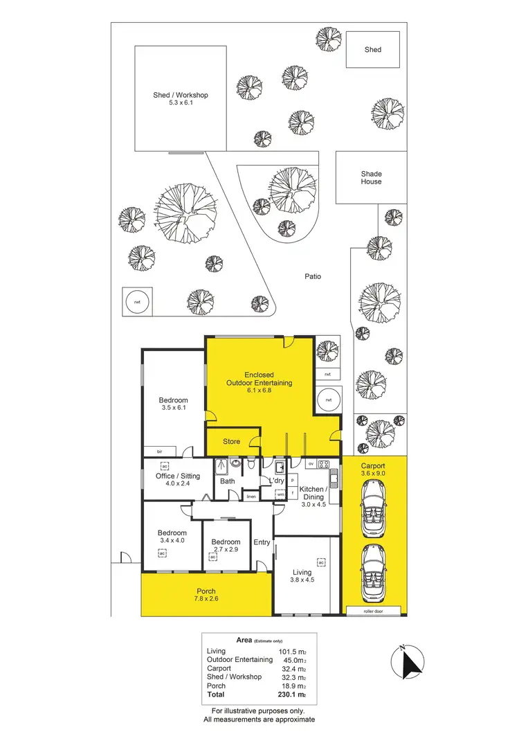 Floorplan of Homely house listing, 1 Irwin Street, Woodville West SA 5011