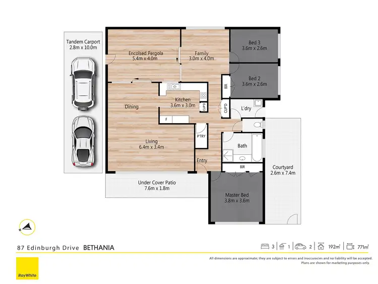 Floorplan of Homely house listing, 87 Edinburgh Drive, Bethania QLD 4205