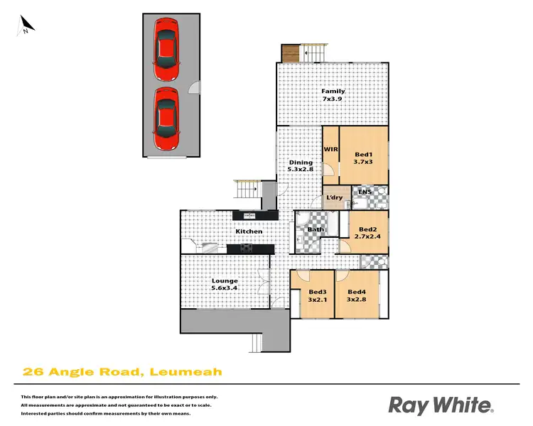 Floorplan of Homely house listing, 26 Angle Road, Leumeah NSW 2560