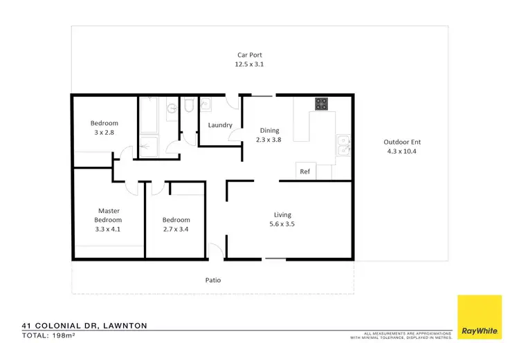 Floorplan of Homely house listing, 41 Colonial Drive, Lawnton QLD 4501