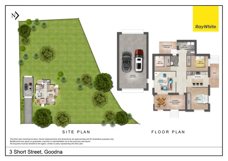 Floorplan of Homely house listing, 3 Short Street, Goodna QLD 4300