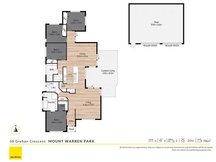 Floorplan of Homely house listing, 50 Grehan Crescent, Mount Warren Park QLD 4207