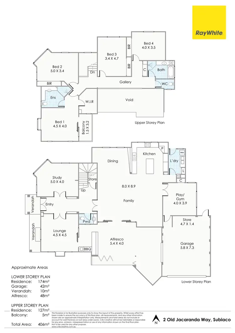 Floorplan of Homely house listing, 2 Old Jacaranda Way, Subiaco WA 6008