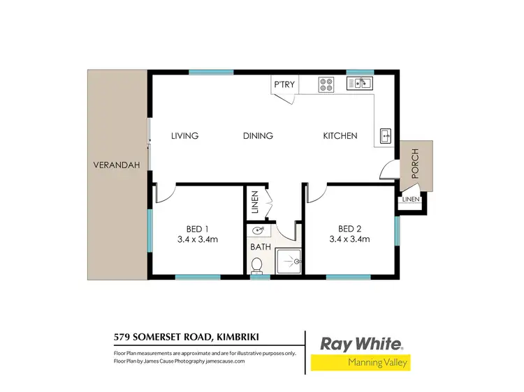 Floorplan of Homely rural property listing, 579 Somerset Road, Kimbriki NSW 2429