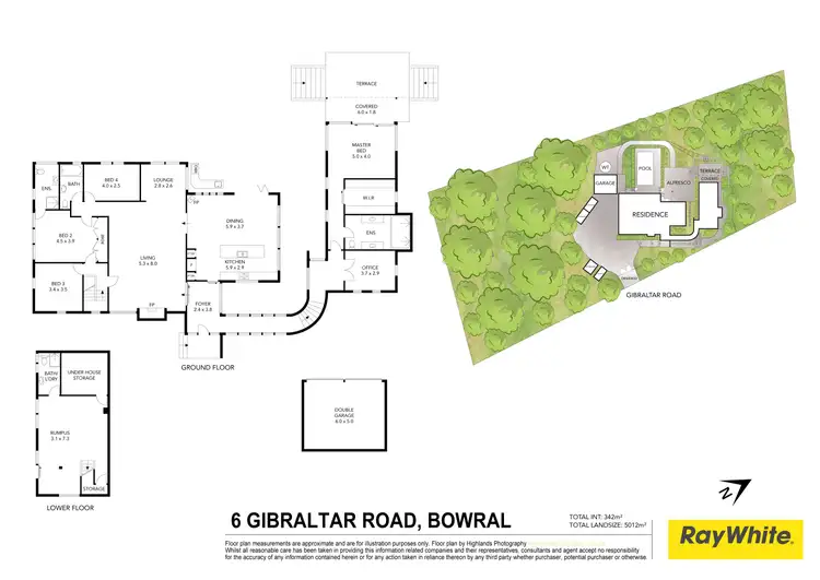 Floorplan of Homely house listing, 6 Gibraltar Road, Bowral NSW 2576