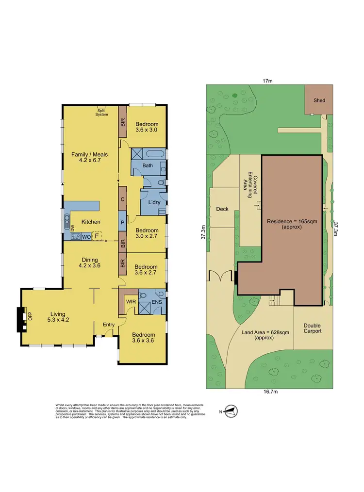 Floorplan of Homely house listing, 5 Traydal Close, Wantirna VIC 3152