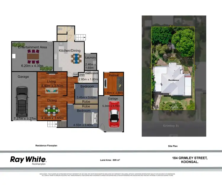 Floorplan of Homely house listing, 184 Grimley Street, Koongal QLD 4701