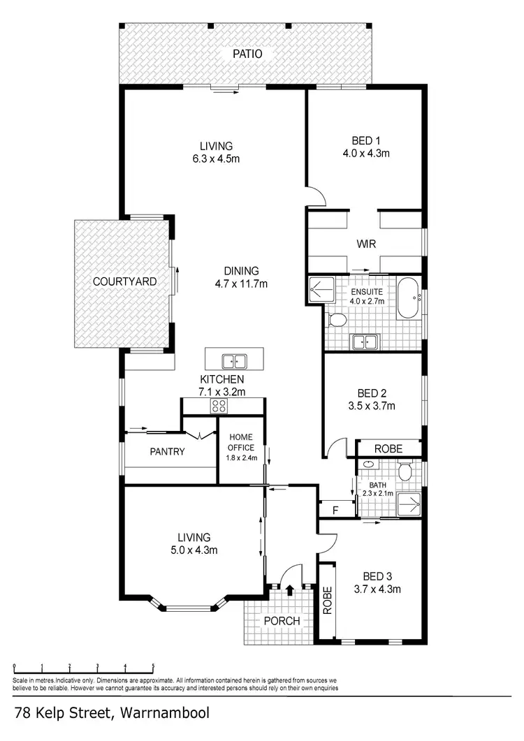 Floorplan of Homely house listing, 78 Kelp Street, Warrnambool VIC 3280