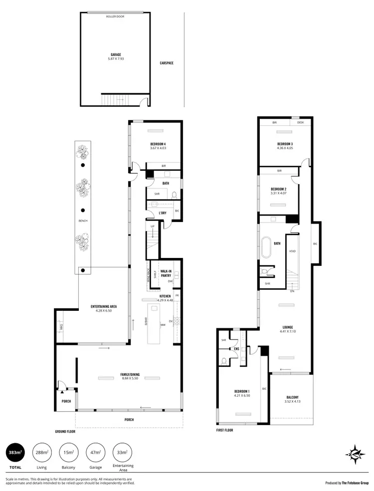 Floorplan of Homely house listing, 47A Esplanade, Henley Beach South SA 5022