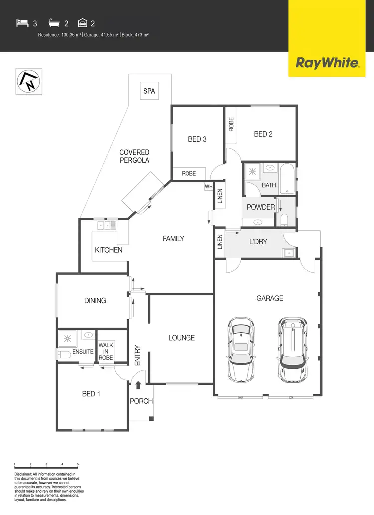 Floorplan of Homely house listing, 8 Yantara Street, Amaroo ACT 2914