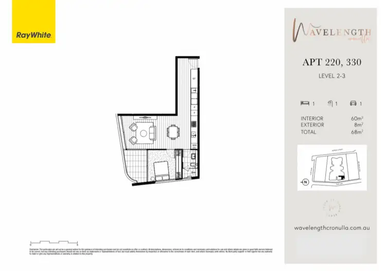 Floorplan of Homely apartment listing, 210/49-57 Gerrale Street, Cronulla NSW 2230