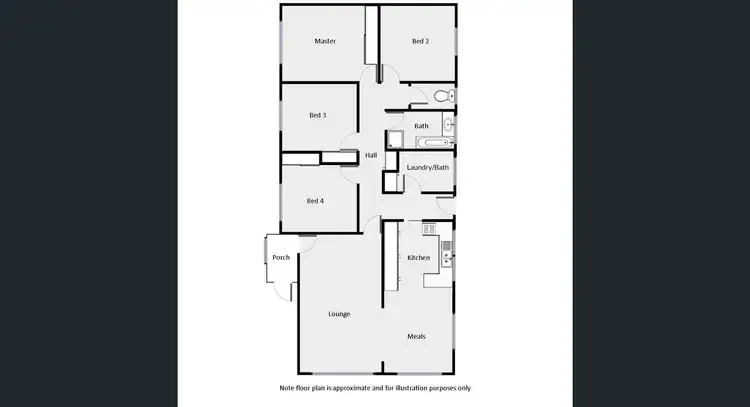 Floorplan of Homely house listing, 413 Benetook Avenue, Mildura VIC 3500