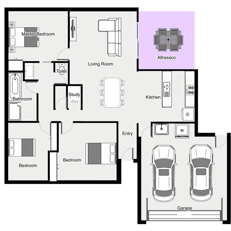 Floorplan of Homely house listing, 5 Immacolata Rise, Red Cliffs VIC 3496