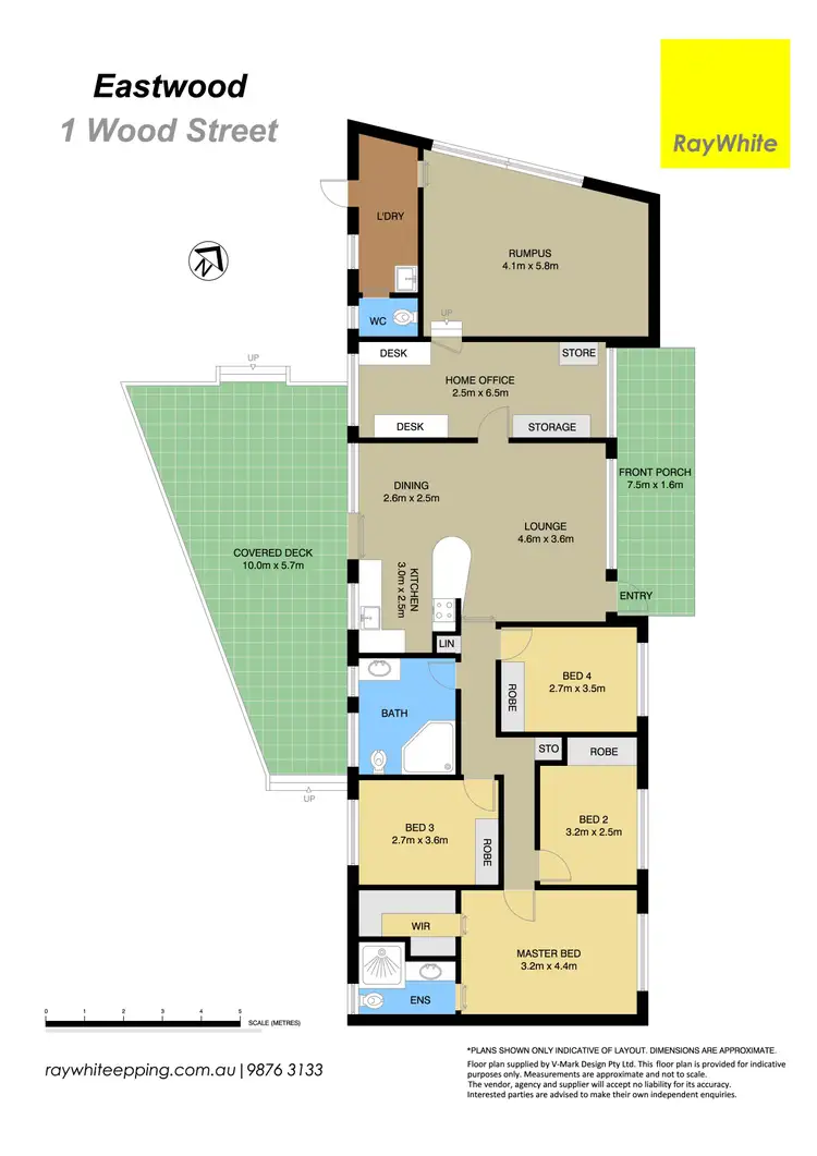 Floorplan of Homely house listing, 1 Wood Street, Eastwood NSW 2122