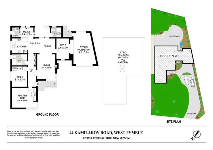 Floorplan of Homely house listing, 44 Kamilaroy Road, West Pymble NSW 2073