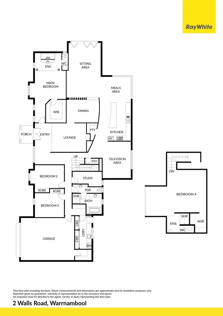 Floorplan of Homely house listing, 2 Walls Road, Warrnambool VIC 3280
