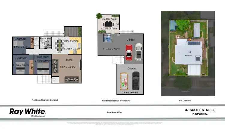 Floorplan of Homely house listing, 37 Scott Street, Kawana QLD 4701