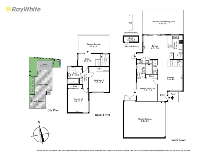 Floorplan of Homely townhouse listing, 3/41 Margot Street, Chadstone VIC 3148