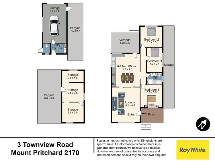 Floorplan of Homely house listing, 3 Townview Road, Mount Pritchard NSW 2170