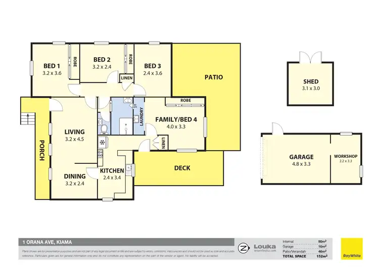 Floorplan of Homely house listing, 1 Orana Avenue, Kiama NSW 2533