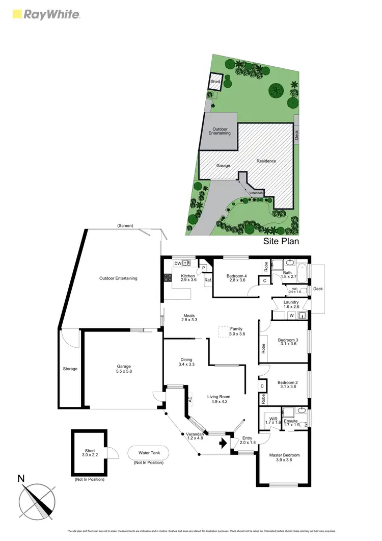 Floorplan of Homely house listing, 23 Raleon Avenue, Frankston South VIC 3199