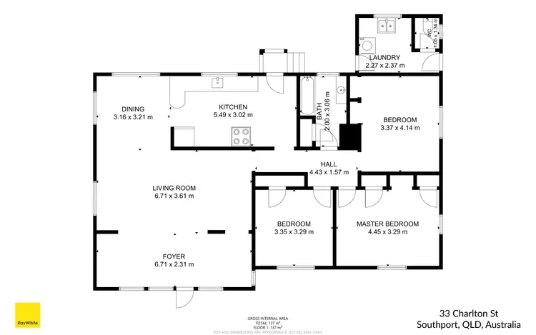 Floorplan of Homely house listing, 33 Charlton Street, Southport QLD 4215