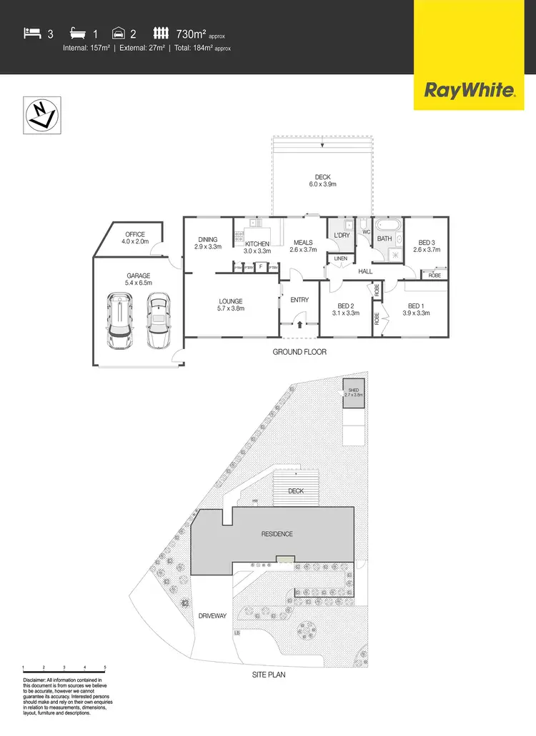 Floorplan of Homely house listing, 24 McWhae Circuit, Wanniassa ACT 2903