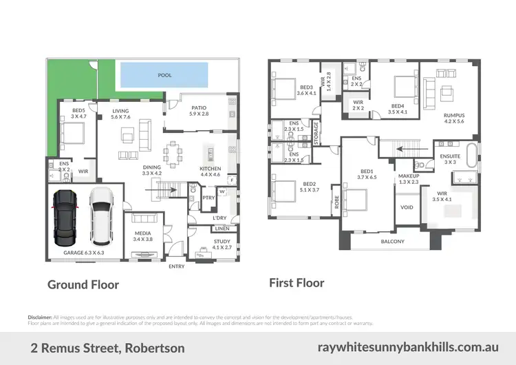 Floorplan of Homely house listing, 2 Remus Street, Robertson QLD 4109