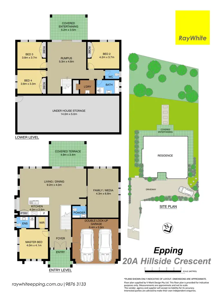 Floorplan of Homely house listing, 20A Hillside Crescent, Epping NSW 2121