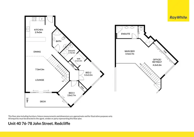 Floorplan of Homely apartment listing, 40/76-78 John Street, Redcliffe QLD 4020