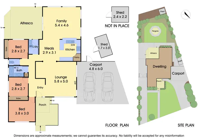 Floorplan of Homely house listing, 14 Dudley Avenue, Wantirna VIC 3152