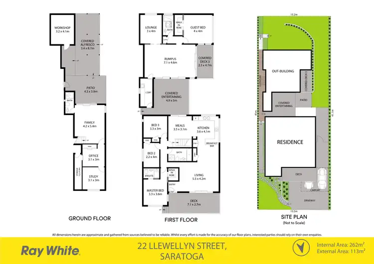 Floorplan of Homely house listing, 22 Llewellyn Street, Saratoga NSW 2251