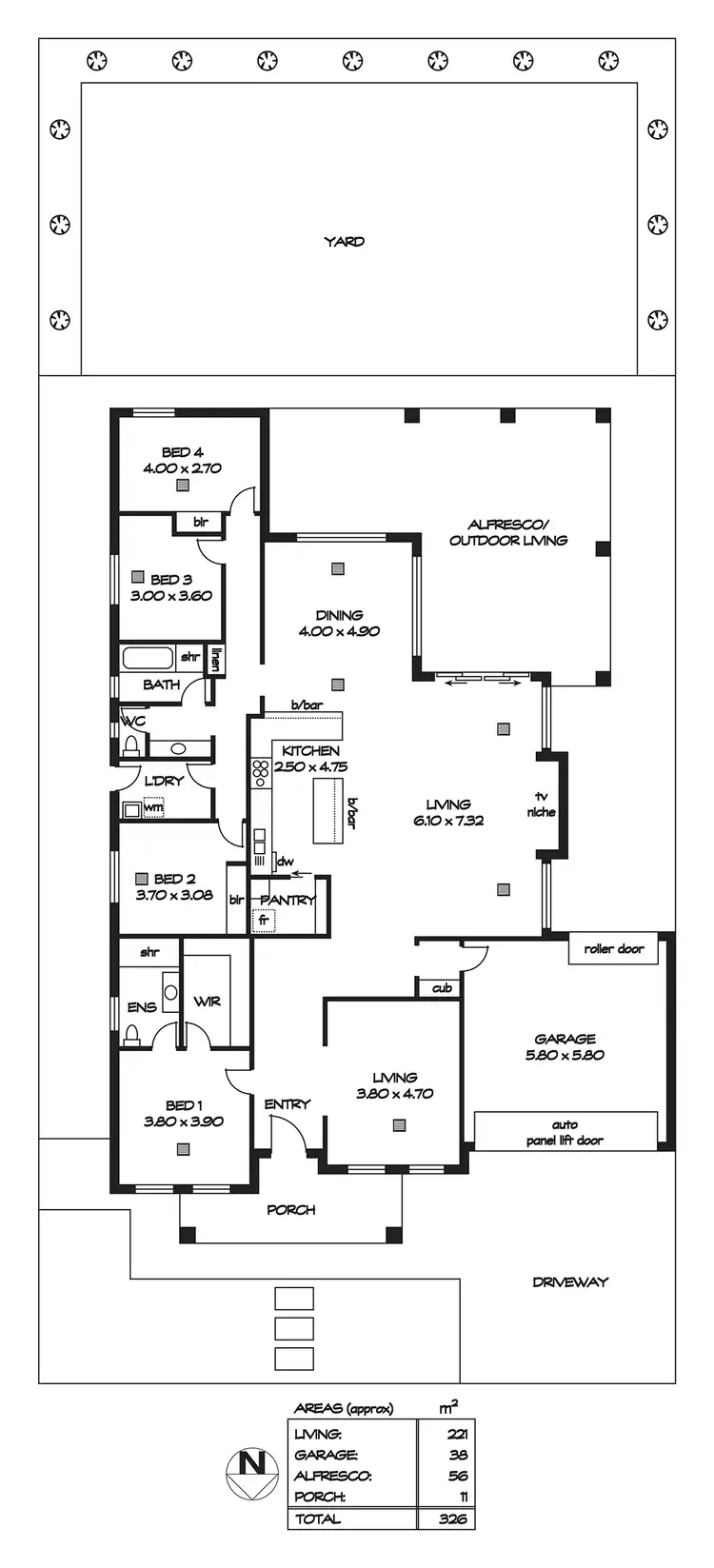 Floorplan of Homely house listing, 7 Darling Street, Angle Vale SA 5117