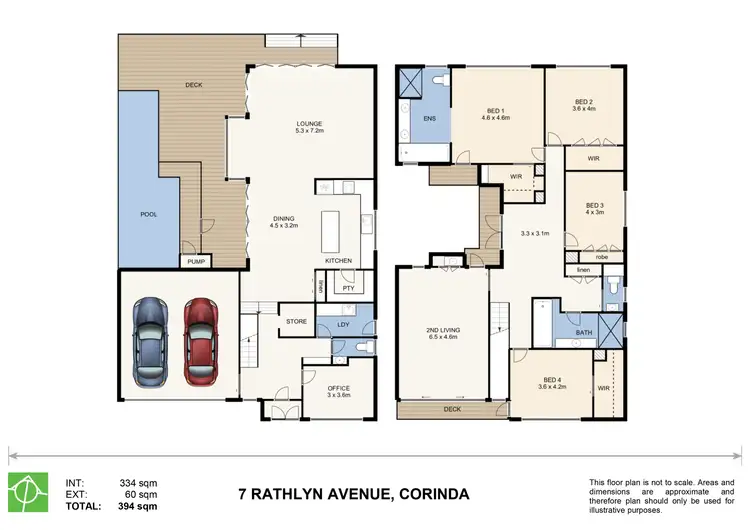 Floorplan of Homely house listing, 7 Rathlyn Avenue, Corinda QLD 4075