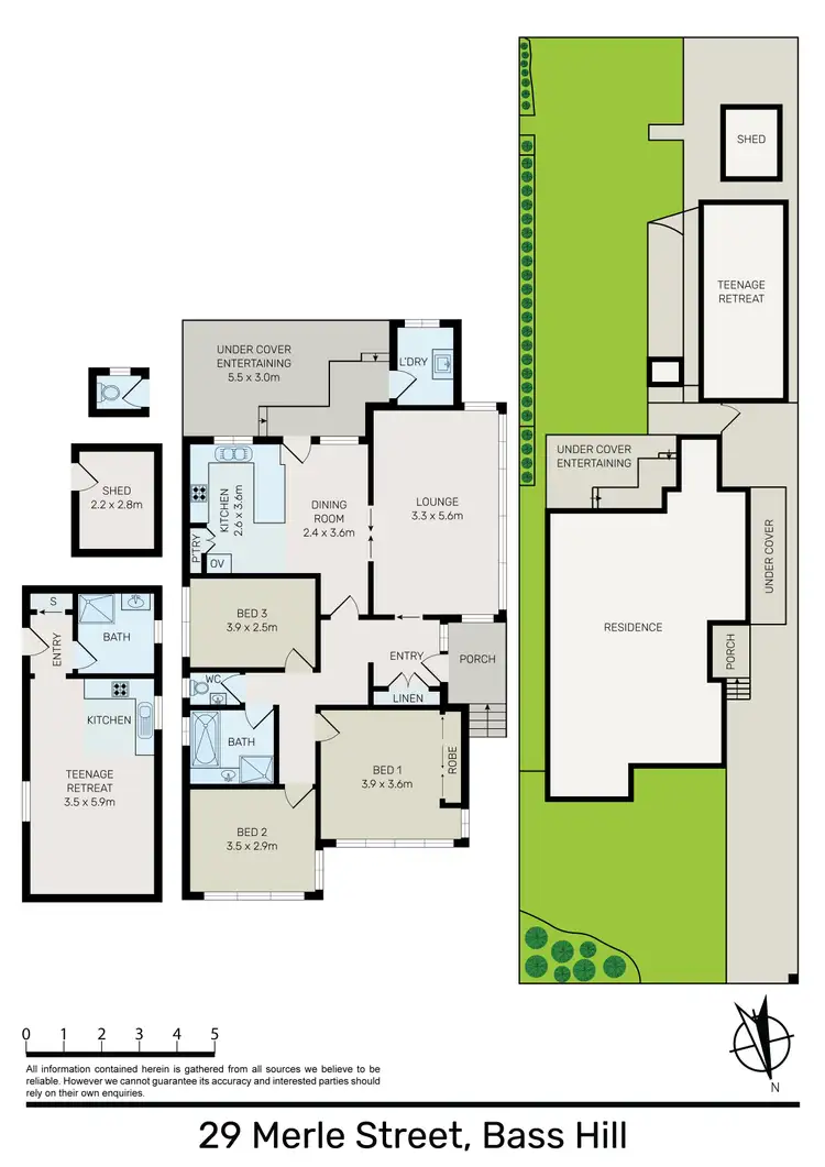 Floorplan of Homely house listing, 29 Merle Street, Bass Hill NSW 2197