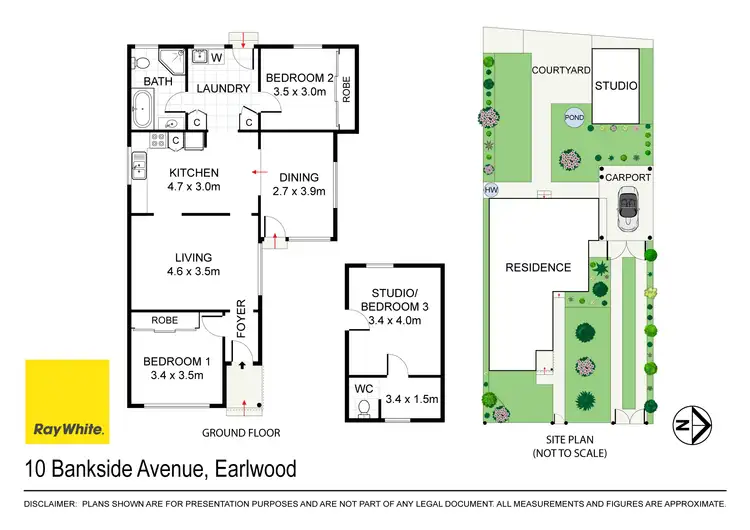Floorplan of Homely house listing, 10 Bankside Avenue, Earlwood NSW 2206
