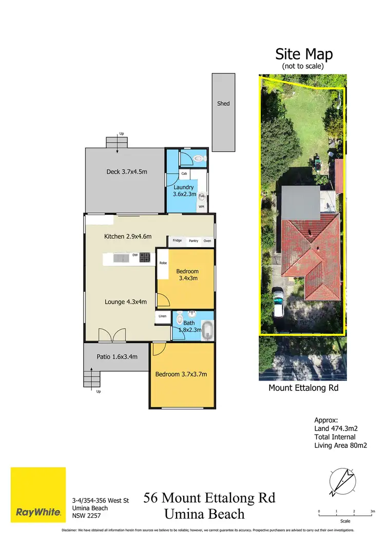 Floorplan of Homely house listing, 56 Mount Ettalong Road, Umina Beach NSW 2257