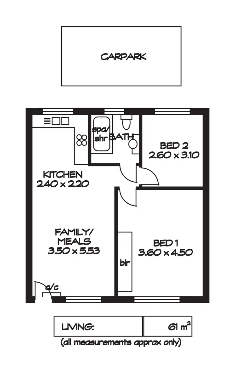 Floorplan of Homely house listing, 7/232 Anzac Highway, Plympton SA 5038