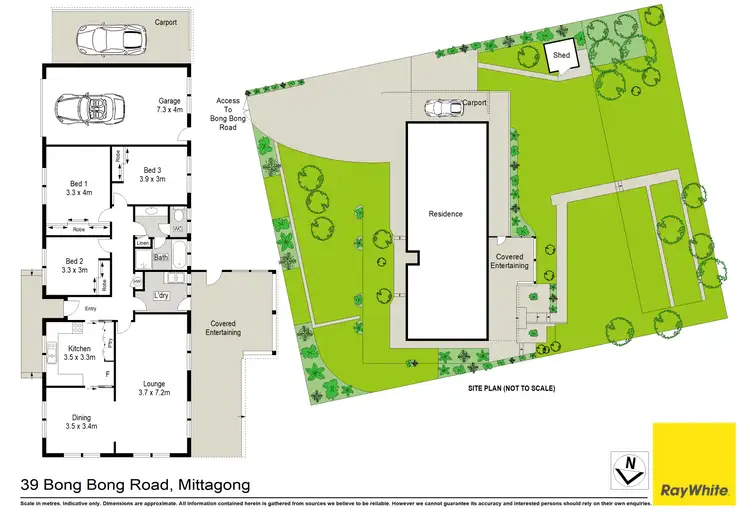 Floorplan of Homely house listing, 39 Bong Bong Road, Mittagong NSW 2575