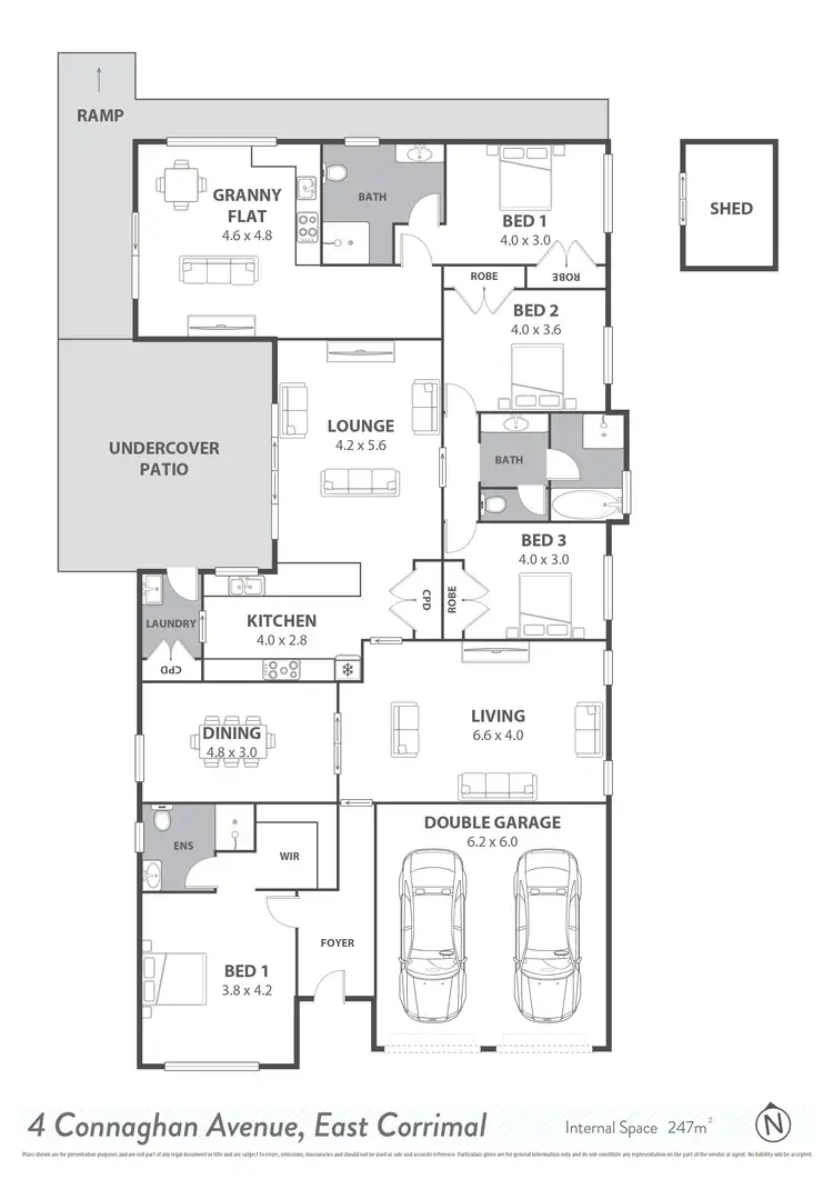 Floorplan of Homely house listing, 4 Connaghan Avenue, East Corrimal NSW 2518