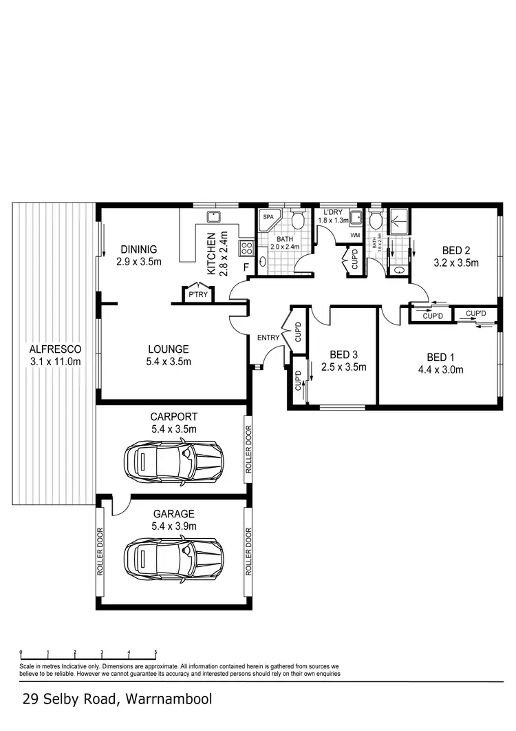 Floorplan of Homely house listing, 29 Selby Road, Warrnambool VIC 3280