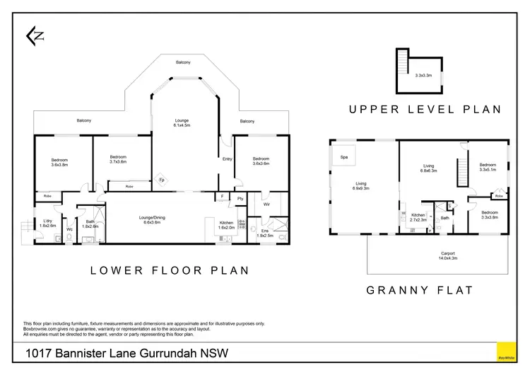 Floorplan of Homely rural property listing, 1017 Bannister Lane, Goulburn NSW 2580