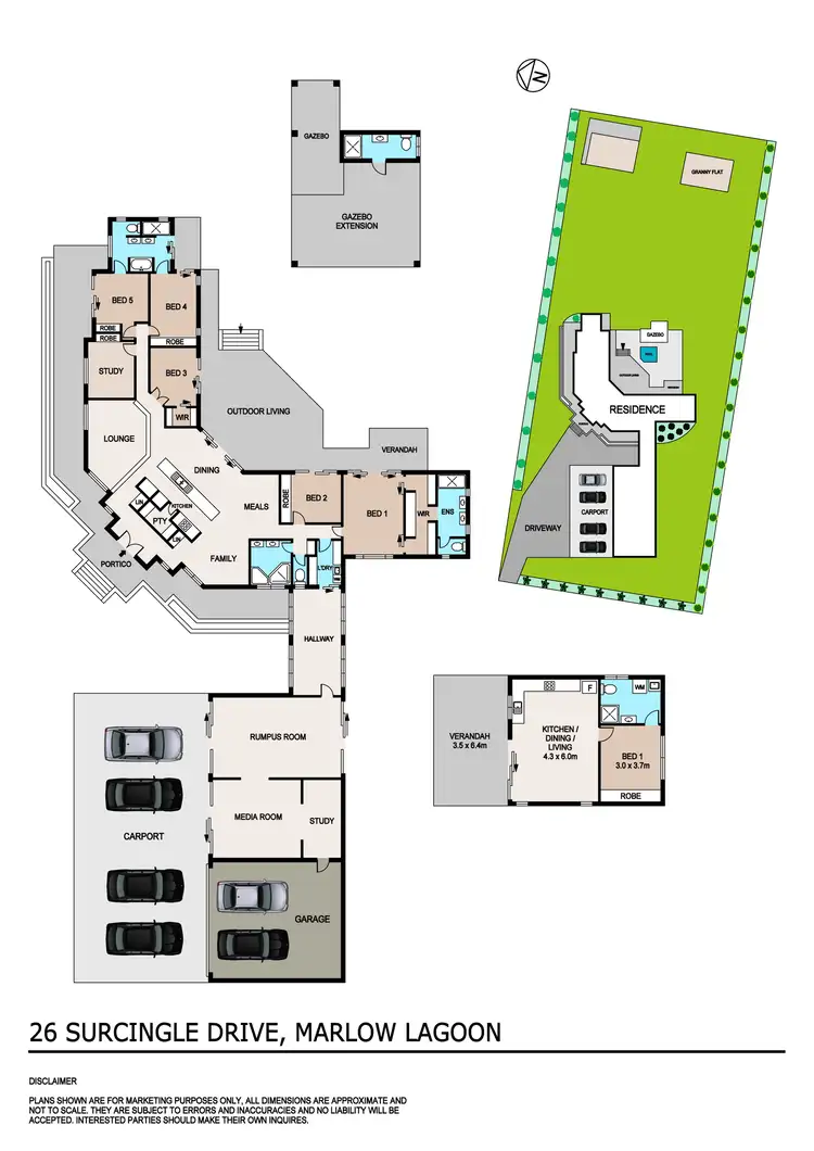 Floorplan of Homely house listing, 26 Surcingle Drive, Marlow Lagoon NT 830