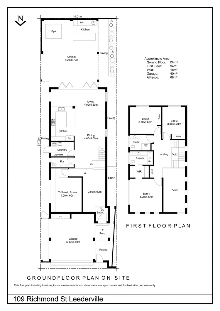 Floorplan of Homely house listing, 109 Richmond Street, Leederville WA 6007