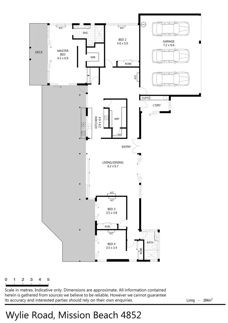 Floorplan of Homely house listing, Lot 4 Wylie Road, Mission Beach QLD 4852