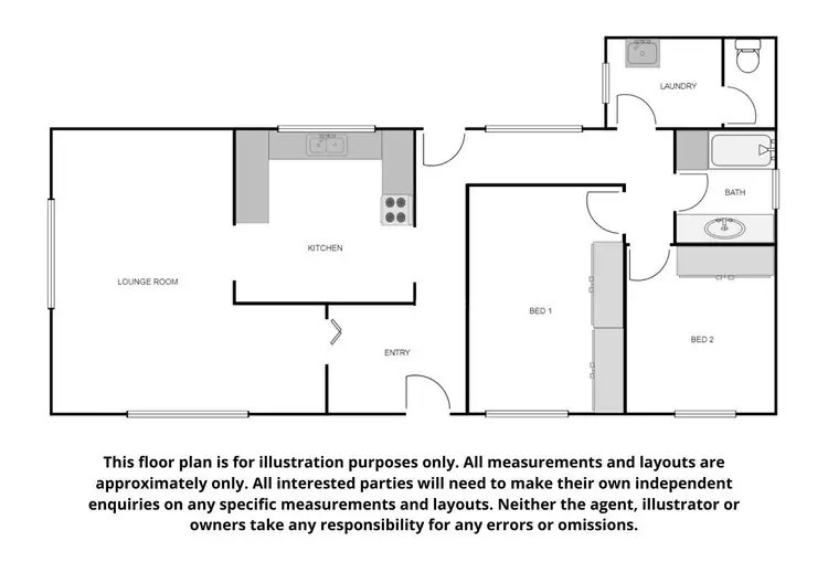 Floorplan of Homely house listing, 3 Rupert Street, Port Augusta SA 5700