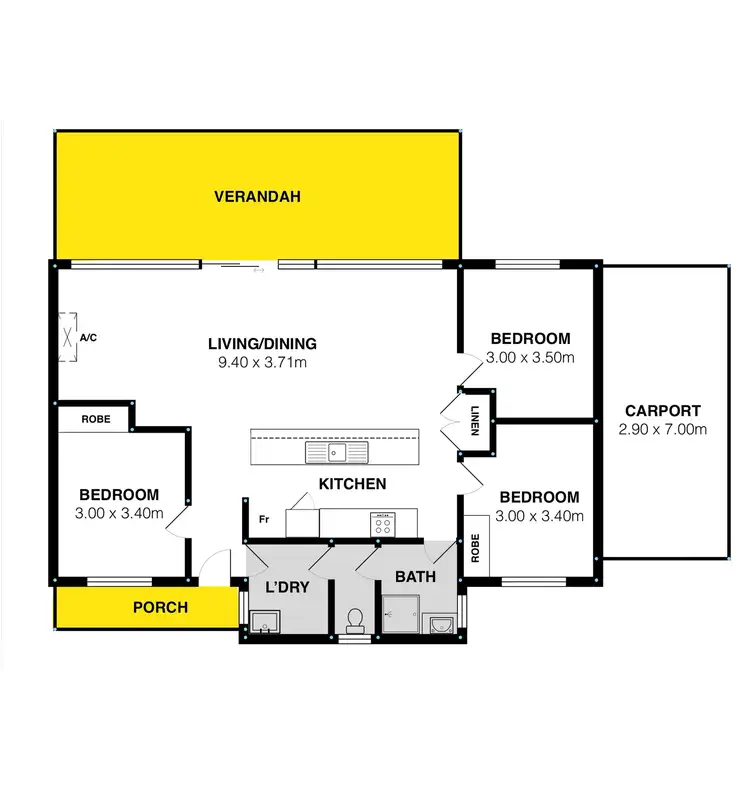 Floorplan of Homely house listing, 30 Bristow-Smith Avenue, Goolwa South SA 5214